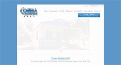Desktop Screenshot of cowraholidaypark.com.au