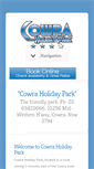 Mobile Screenshot of cowraholidaypark.com.au